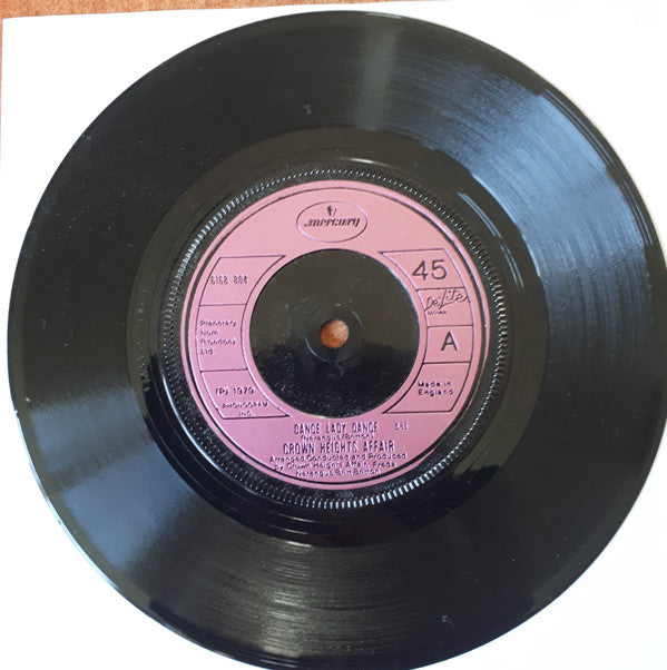 Crown Heights Affair - Dance Lady Dance (7", Single, Pin)