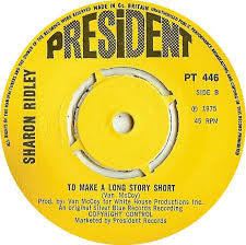 Sharon Ridley & Van McCoy - I'm In Your Corner (7", Single, Pus)