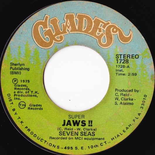 Seven Seas (2) - Super Jaws !! (7")