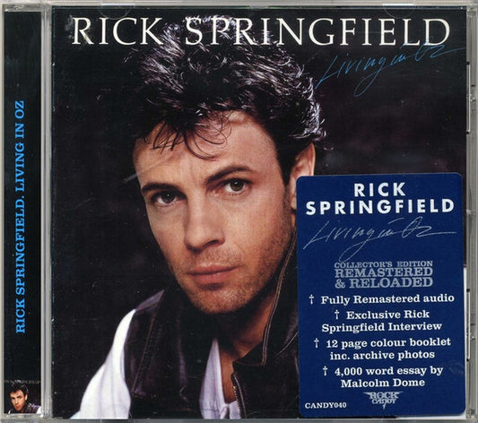 Rick Springfield - Living In Oz (CD, Album, RE, RM)