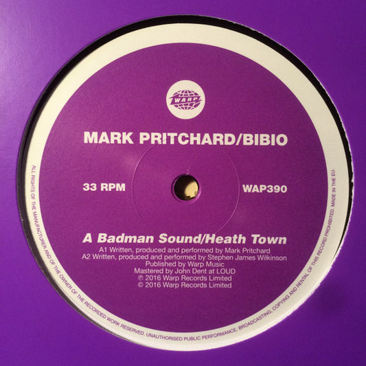 Mark Pritchard / Bibio / Clark* - A Badman Sound / Heath Town / Inf Inf Inf Inf (12", Ltd)