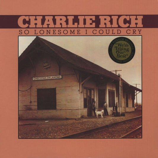 Charlie Rich - So Lonesome I Could Cry (LP, RE)