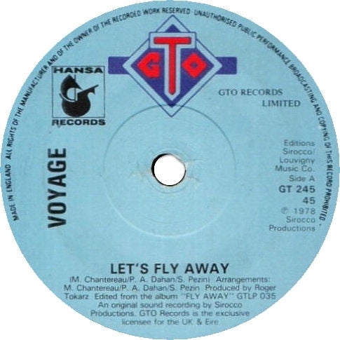 Voyage - Let's Fly Away (7")