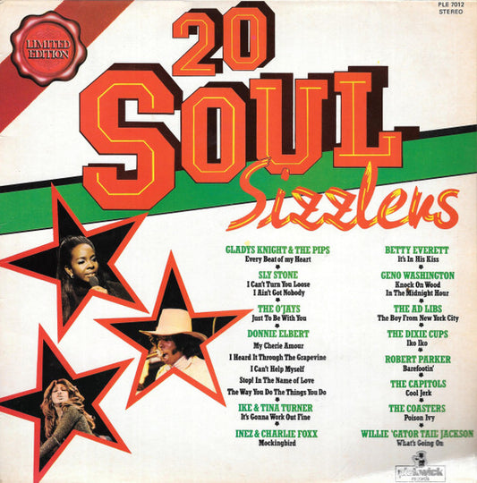 Various - 20 Soul Sizzlers (LP, Comp, Ltd)