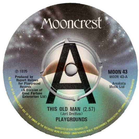 Playgrounds - This Old Man (7", Single, Promo)