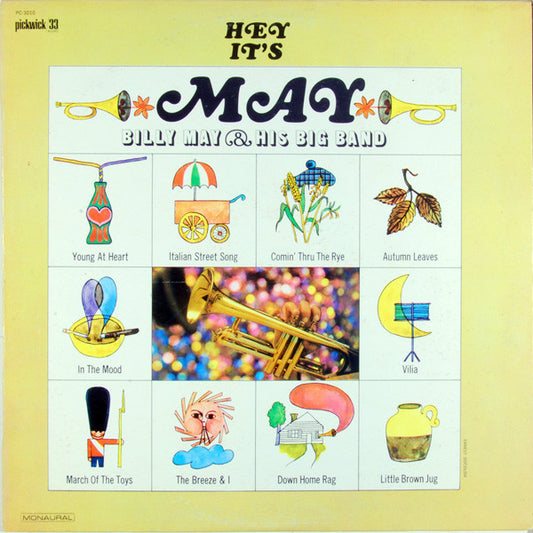 Billy May & His Big Band - Hey, It's May (LP, Mono)