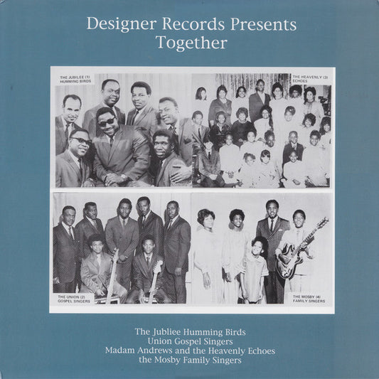 Various - Designer Records Presents: Together (LP, Comp, RE)