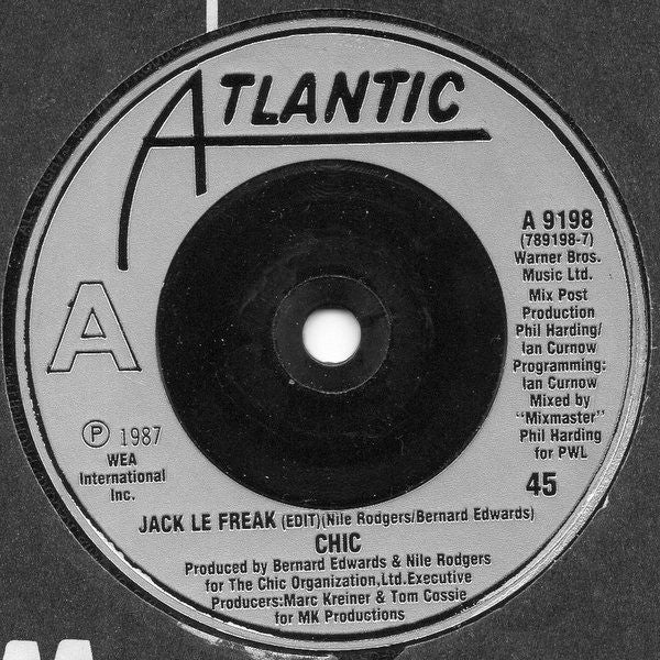Chic - Jack Le Freak (Edit) (7", Single, Sil)
