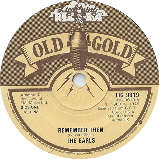 The Earls / Billy Bland - Remember Then / Let The Little Girl Dance (7", Single)