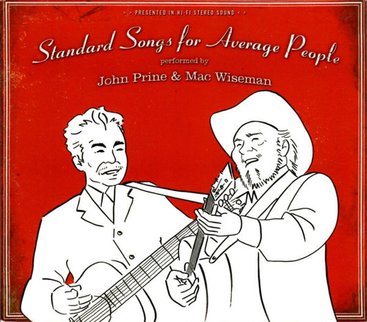 John Prine & Mac Wiseman - Standard Songs For Average People (CD, Album, Dig)