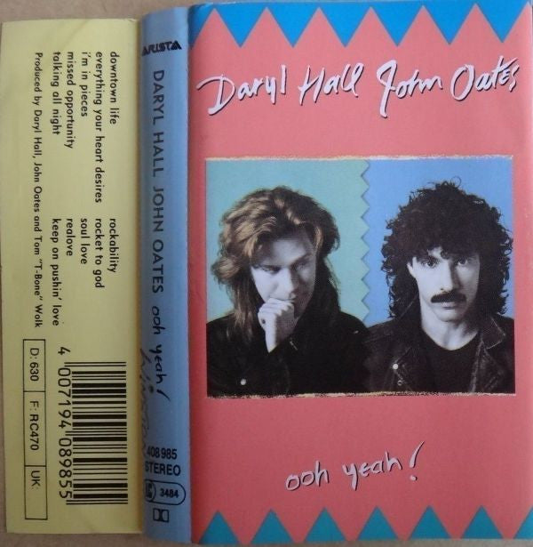Daryl Hall & John Oates - Ooh Yeah! (Cass, Album)