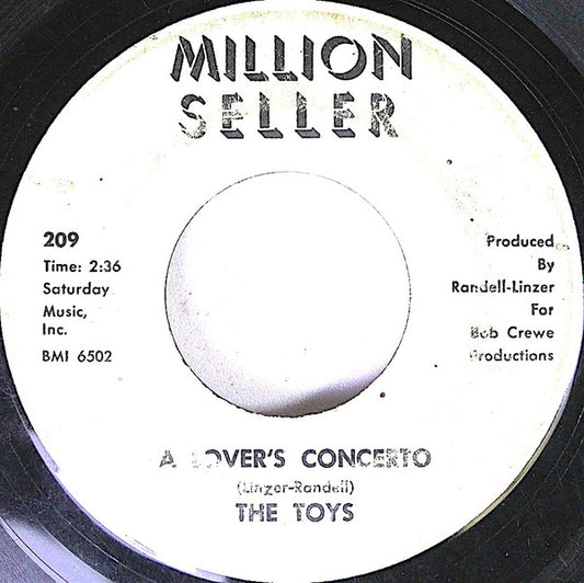 The Toys - A Lover's Concerto (7", Single, RE)