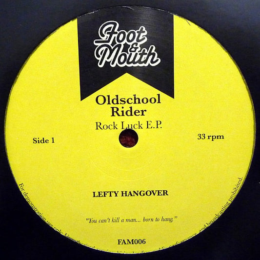 Oldschool Rider* - Rock Luck E.P. (12", EP, Promo)