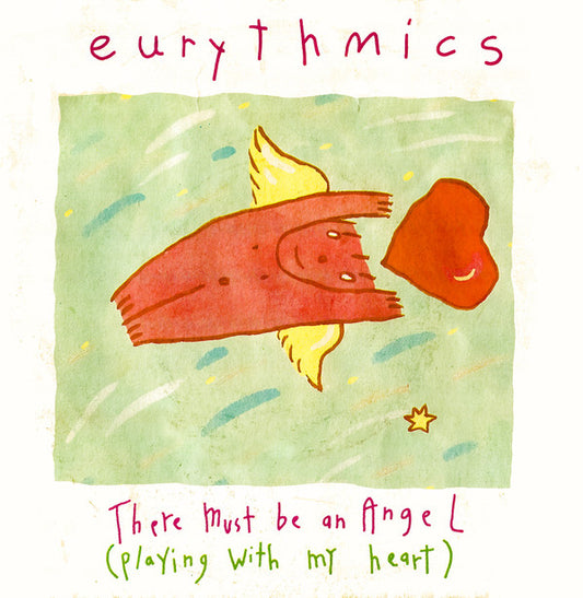 Eurythmics - There Must Be An Angel (Playing With My Heart) (7", Single)