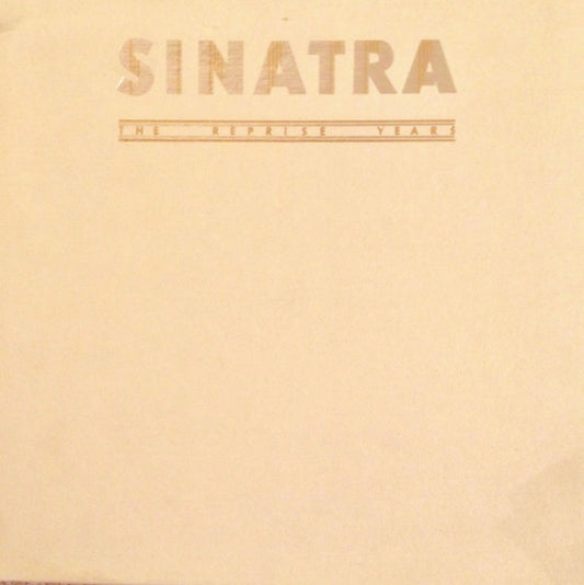 Frank Sinatra - Sinatra The Reprise Years (4xLP, Album, Comp + Box)
