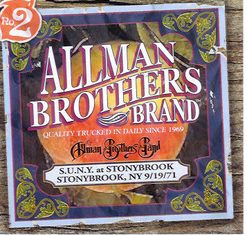 The Allman Brothers Band - S.U.N.Y. At Stonybrook, NY 9/19/71 (2xCD, Album)