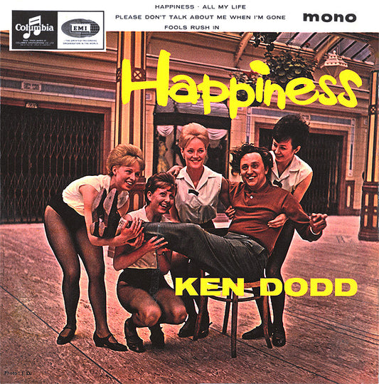 Ken Dodd - Happiness (7", EP, Mono)
