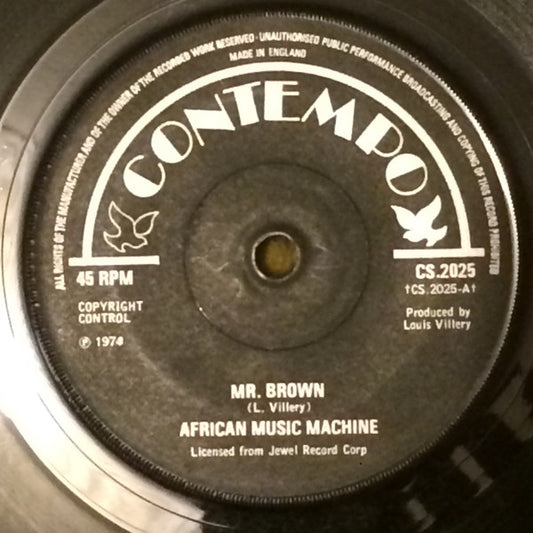 African Music Machine - Mr Brown (7", Sol)