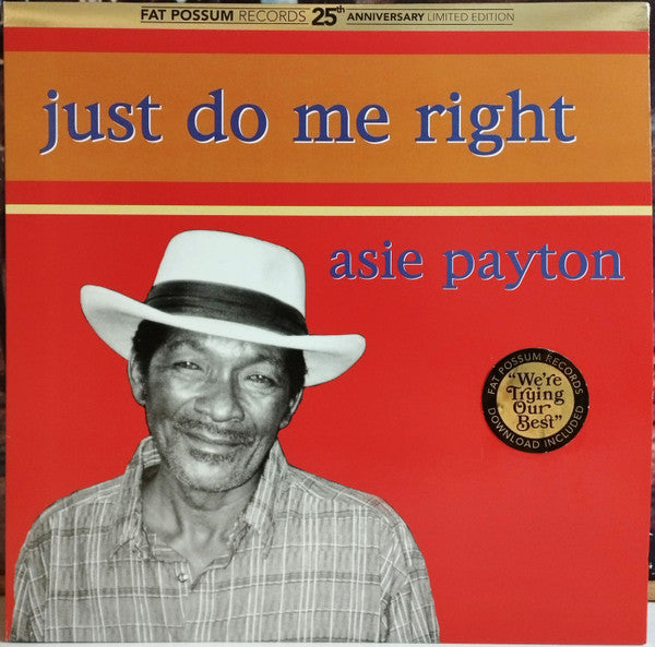 Asie Payton - Just Do Me Right (LP, Album, Ltd, RE)