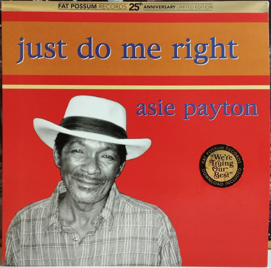 Asie Payton - Just Do Me Right (LP, Album, Ltd, RE)