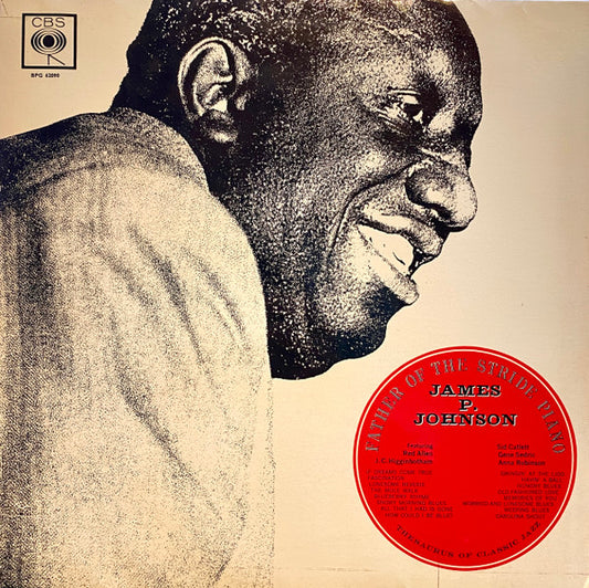 James P. Johnson* - Father Of The Stride Piano (LP, Album, Mono)