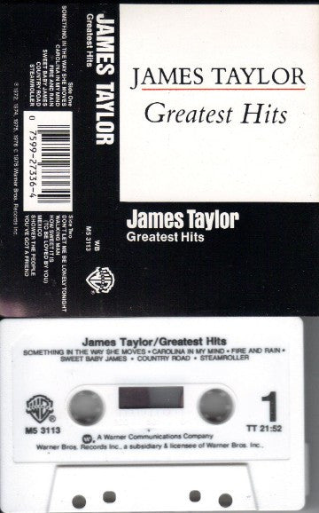 James Taylor (2) - Greatest Hits (Cass, Comp, RE)