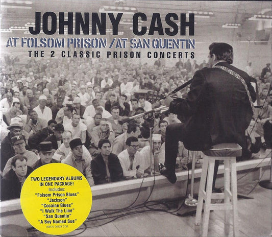 Johnny Cash - At Folsom Prison / At San Quentin (The 2 Classic Prison Concerts) (CD, Album, RE, RM + CD, Album, RE, RM + Box, Comp)