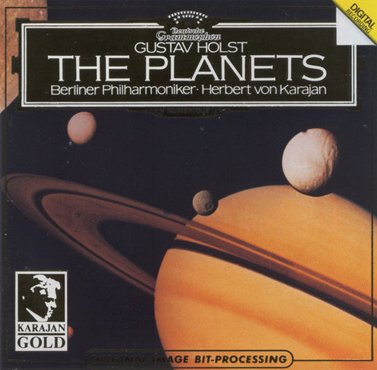 Gustav Holst - Berliner Philharmoniker • Herbert von Karajan - The Planets (CD, Album, RE, RM)