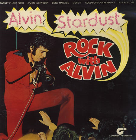 Alvin Stardust - Rock With Alvin (LP, Album, Gat)