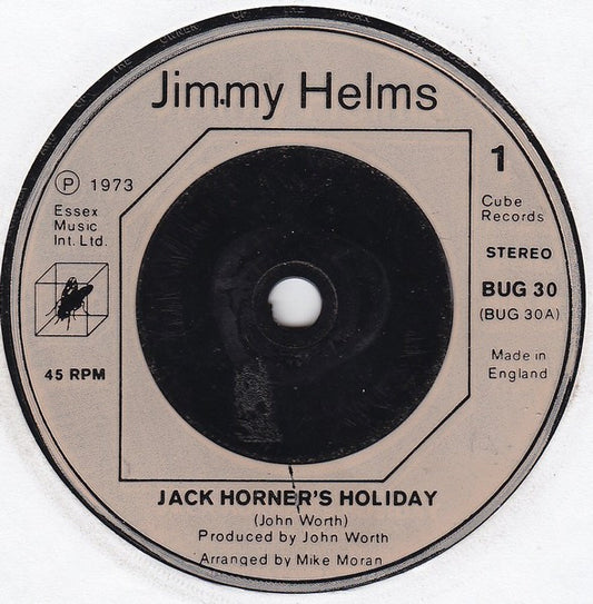 Jimmy Helms - Jack Horner's Holiday (7", Single)
