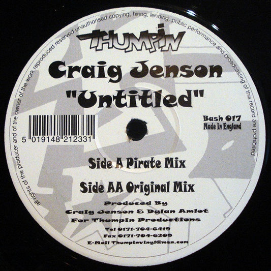 Craig Jenson - Untitled (12")