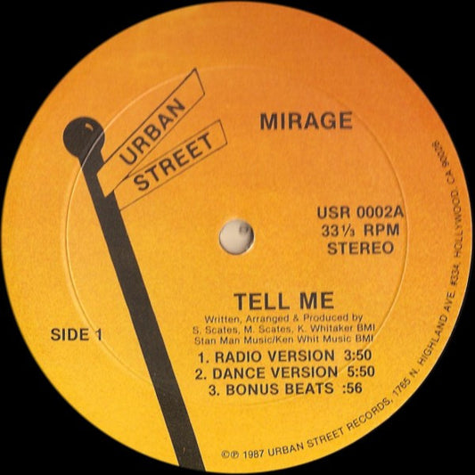 Mirage (34) - Tell Me (12")