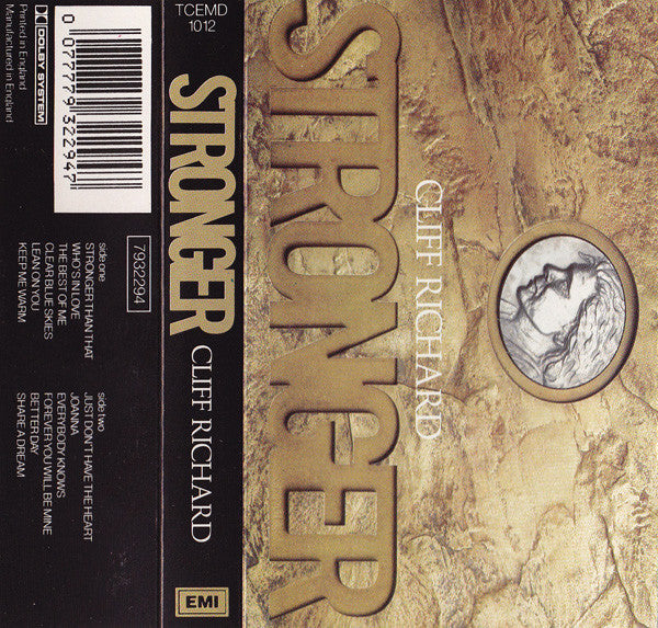 Cliff Richard - Stronger (Cass, Album)