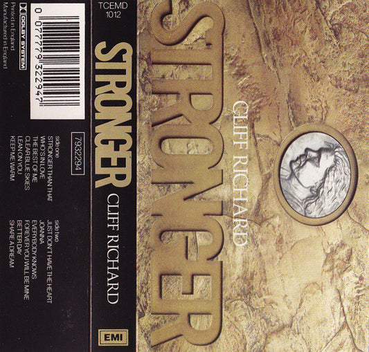 Cliff Richard - Stronger (Cass, Album)