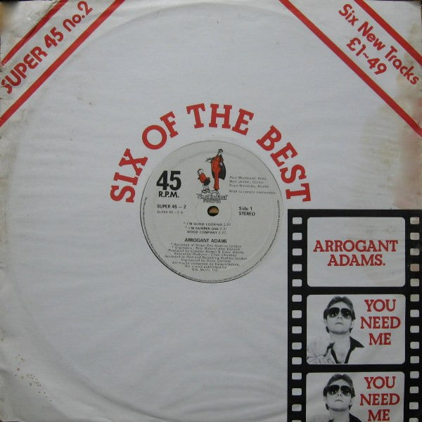 Arrogant Adams - You Need Me (12")