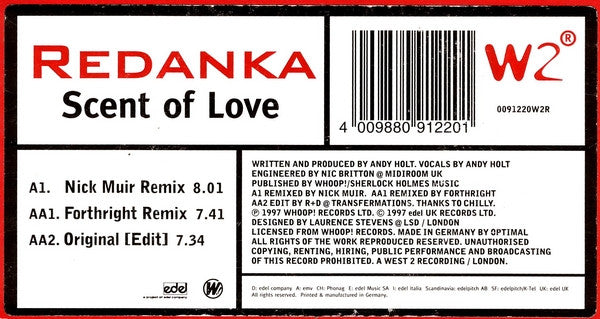 Redanka - Scent Of Love (12")