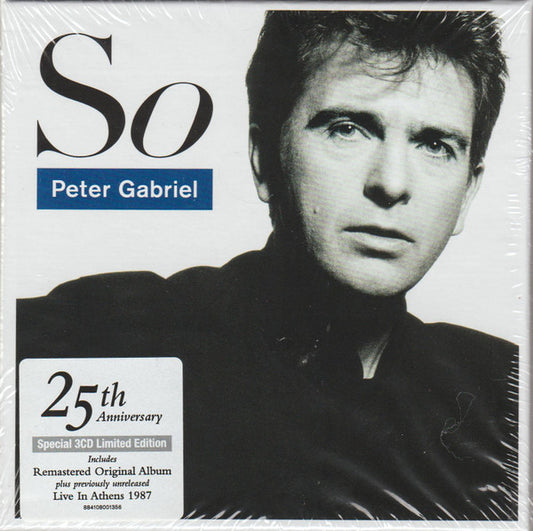 Peter Gabriel - So (3xCD, Album, RE, RM + Box, Ltd, RE, S/Edition, 25t)