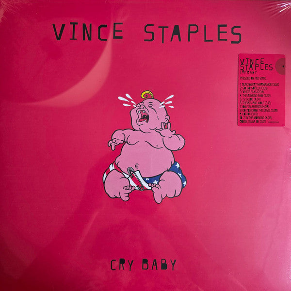 Vince Staples - Cry Baby (LP, Album, Red)