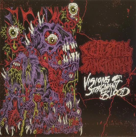 Celestial Sanctuary - Visions Of Stagnant Blood (12", EP, Ltd, RE, Rot)