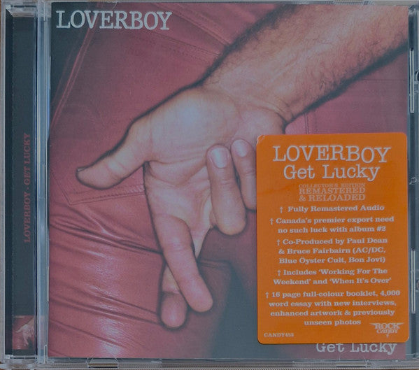 Loverboy - Get Lucky (CD, Album, RE, RM)