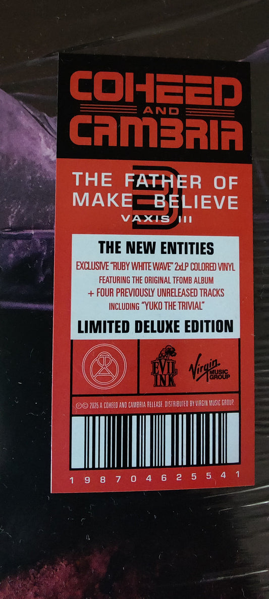 Coheed And Cambria - Vaxis III: The Father Of Make Believe (New Entities Edition) (2xLP, Dlx, Ltd, Exc)