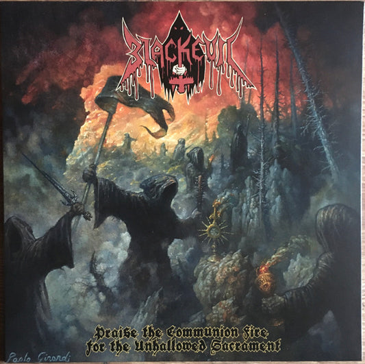 Blackevil - Praise The Communion Fire For The Unhallowed Sacrament (LP, Album)