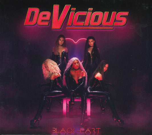 DeVicious - Black Heart (CD, Album, Dig)