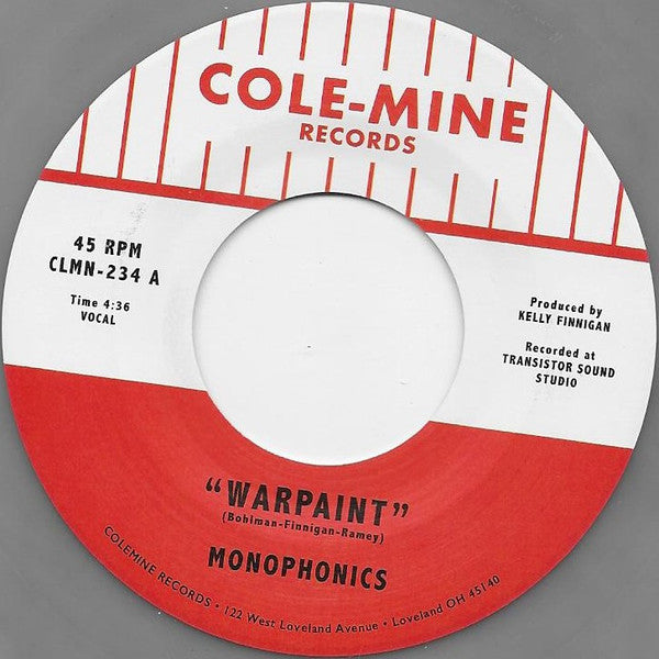 Monophonics - Warpaint (7", Single, Ltd, Nat)