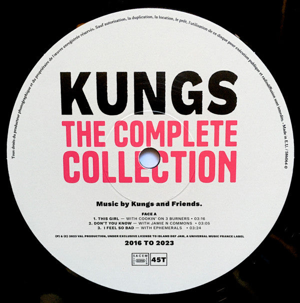 Kungs - The Complete Collection (12", Comp)