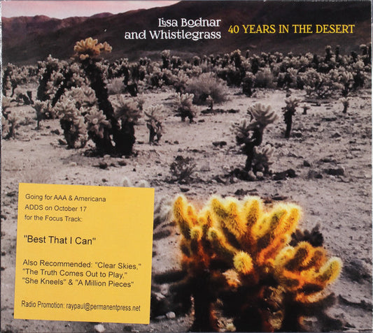 Lisa Bodnar And Whistlegrass - 40 Years In The Desert (CD)