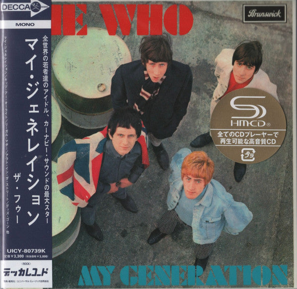 The Who - My Generation (CD, Album, Mono, RE, SHM)
