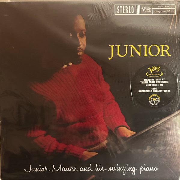 Junior Mance - Junior (LP, Album, RE, 180)