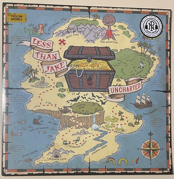 Less Than Jake - Uncharted (12", S/Sided, EP, Ltd, Yel)