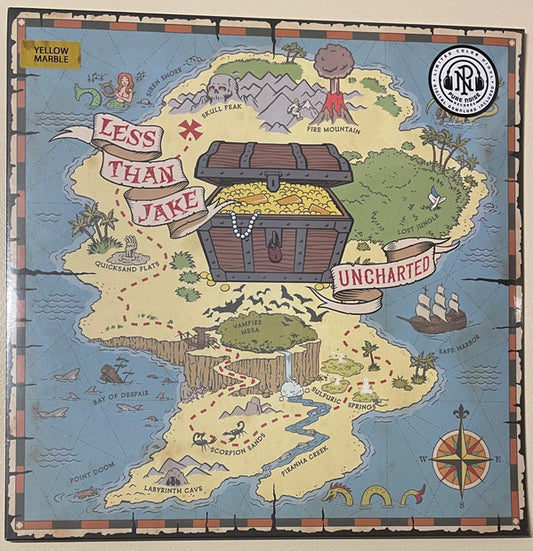 Less Than Jake - Uncharted (12", S/Sided, EP, Ltd, Yel)